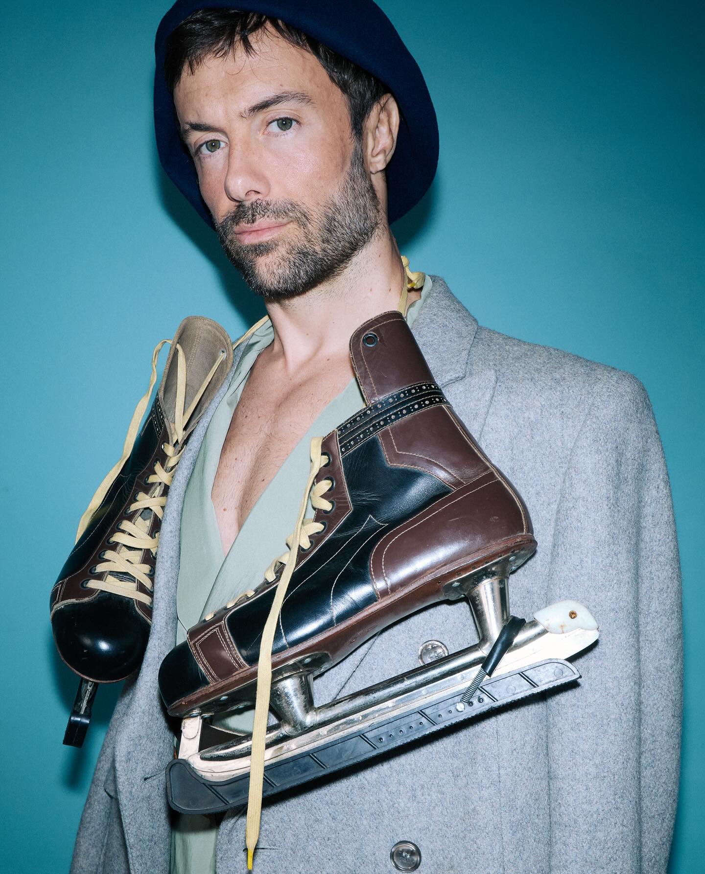 Retrato de Kayky Brito para L’Officiel Hommes Brasil